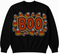 Rhinestone Boo crew neck Youth