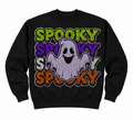 Rhinestone Spooky crew neck youth